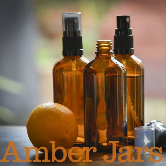 🌿 RARE Aveda Shampure Body Spray Amber Glass Spray Bottle FULL JUMBO SIZE 🌿 - Picture 3 of 3